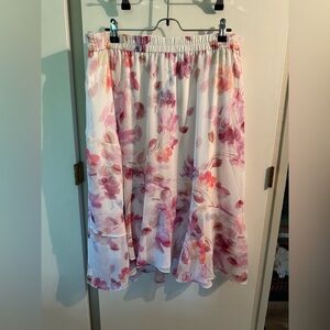 Christopher & Banks Floral Skirt